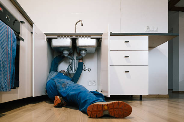 Professional Emergency Plumber technician working in Pine Hall, NC